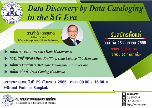 Data Discovery by Data Cataloging in the 5G Era